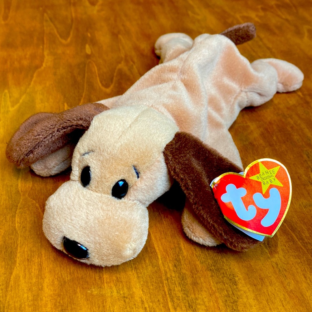 TY Bones the dog beanie baby 1994